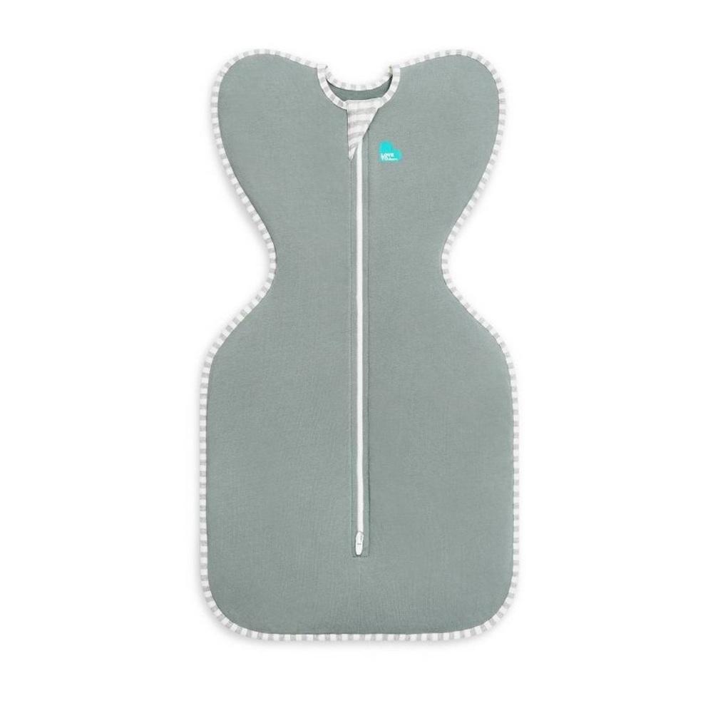 Love to Dream Soft Gray Baby Swaddle